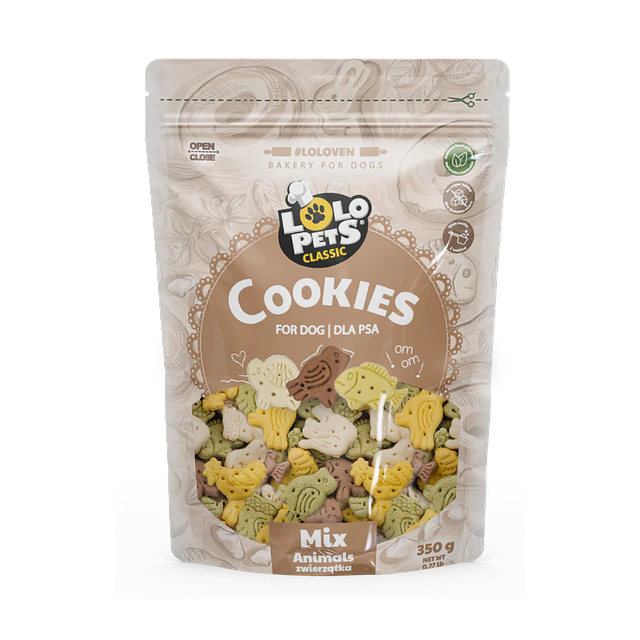 MP GALLETA ANIMALES MIX SABORES 350 GR