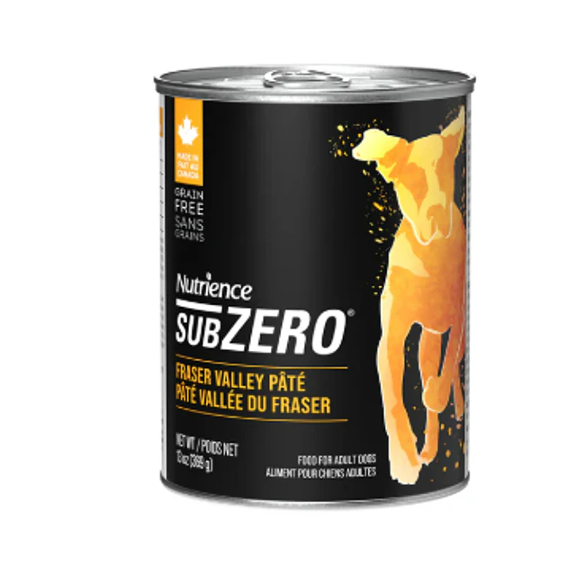 NUTRIENCE SUBZERO DOGFRASER VALLEY PATE