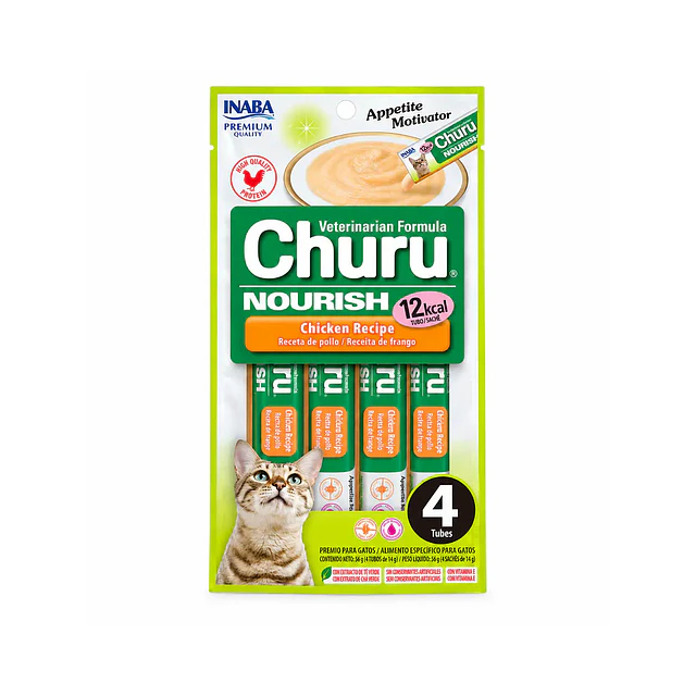 CHURU NOURISH CAT POLLO