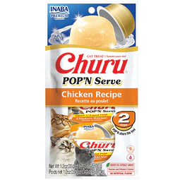 CHURU CAT POP AND SERVE POLLO