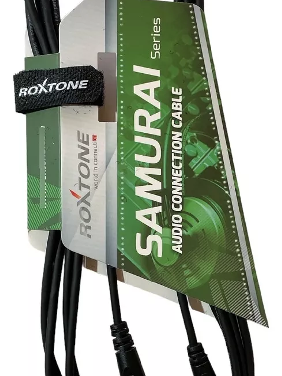 CABLE CONECTOR AUDIO 3.5mm-6.35mm EN ÁNGULO 3M ROXTONE 2