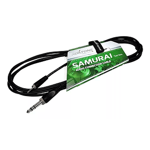 CABLE CONECTOR AUDIO 3,5mm-6,3mm STEREO 3M ROXTONE