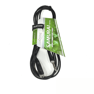 Cable 6,3mm stereo plug-jack 3m ROXTONE