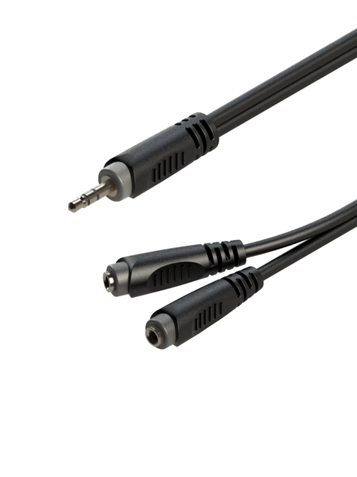 Adaptador 3,5mm jack a 2 hembras 0,2m 1