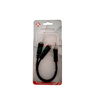 Adaptador 3,5mm jack a 2 hembras 0,2m