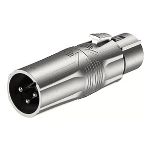 Adaptador XLR hembra a XLR macho ROXTONE