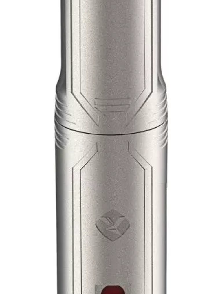 Adaptador XLR macho a 6,3mm stereo hembra con lock 2