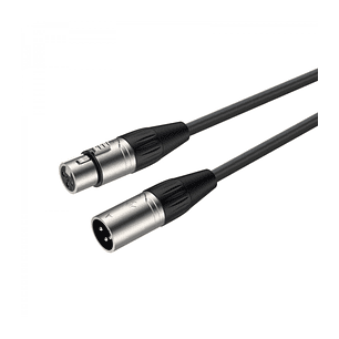 Cable XLR hembra a XLR macho 1m ROXTONE