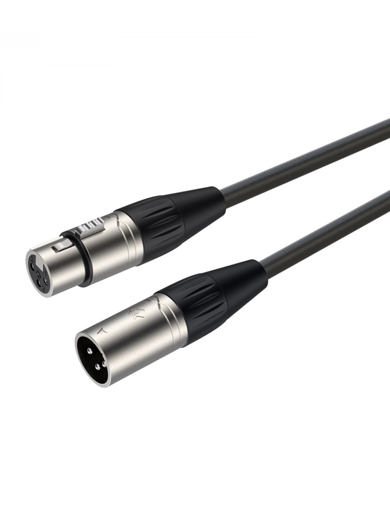Cable XLR hembra a XLR macho 1m ROXTONE 1