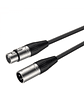 Cable XLR hembra a XLR macho 1m ROXTONE - Miniatura 1
