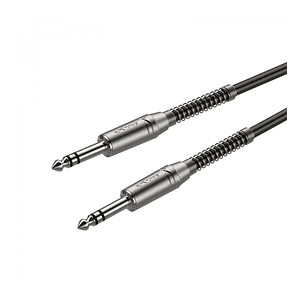 Cable 6,3mm stereo plug a plug 6m ROXTONE