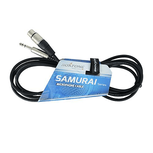 Cable XLR hembra a 6,3mm stereo plug 3m