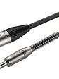 Cable XLR hembra a 6,3mm stereo plug 3m - Miniatura 1