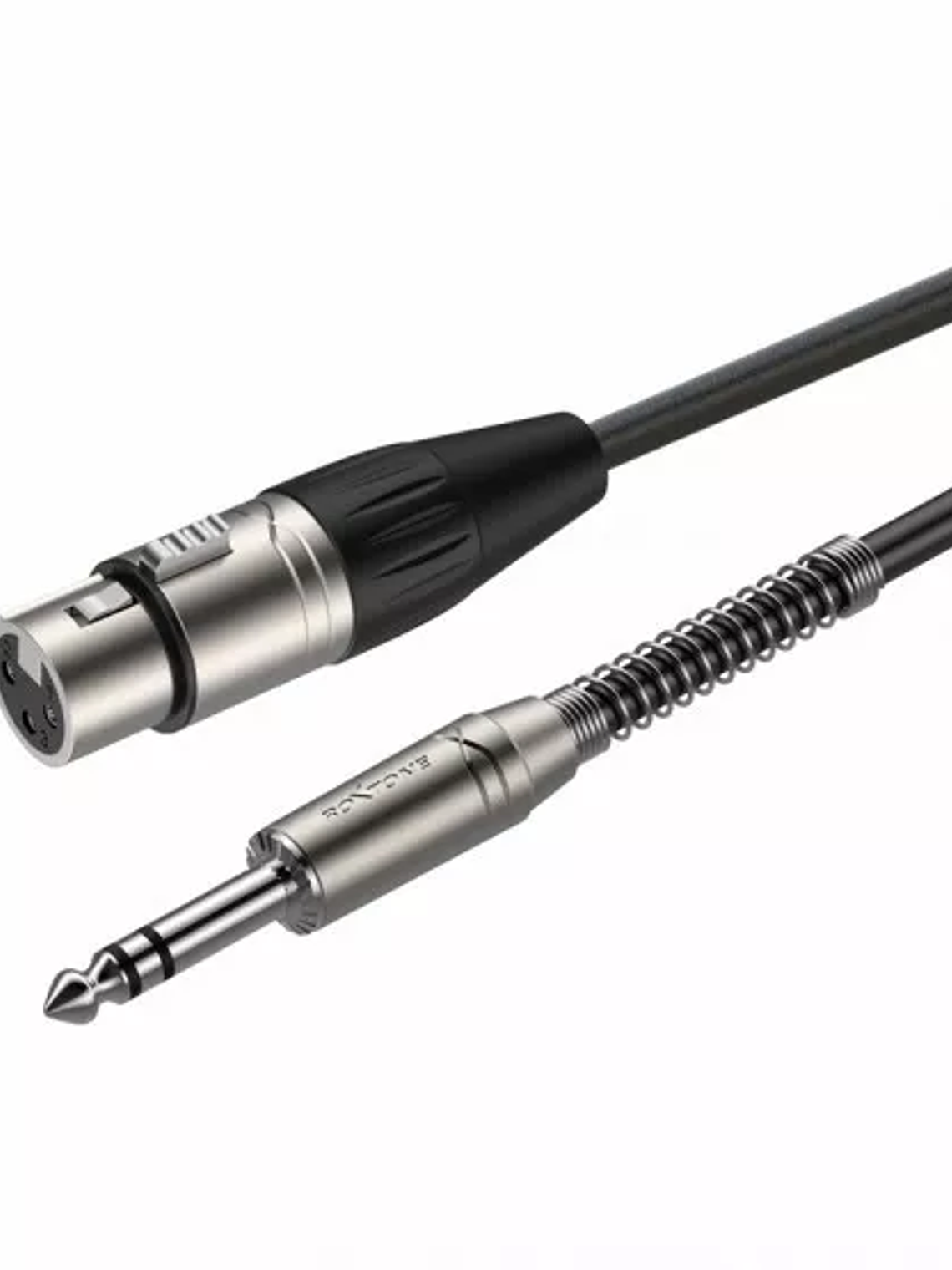 Cable XLR hembra a 6,3mm stereo plug 6m 1