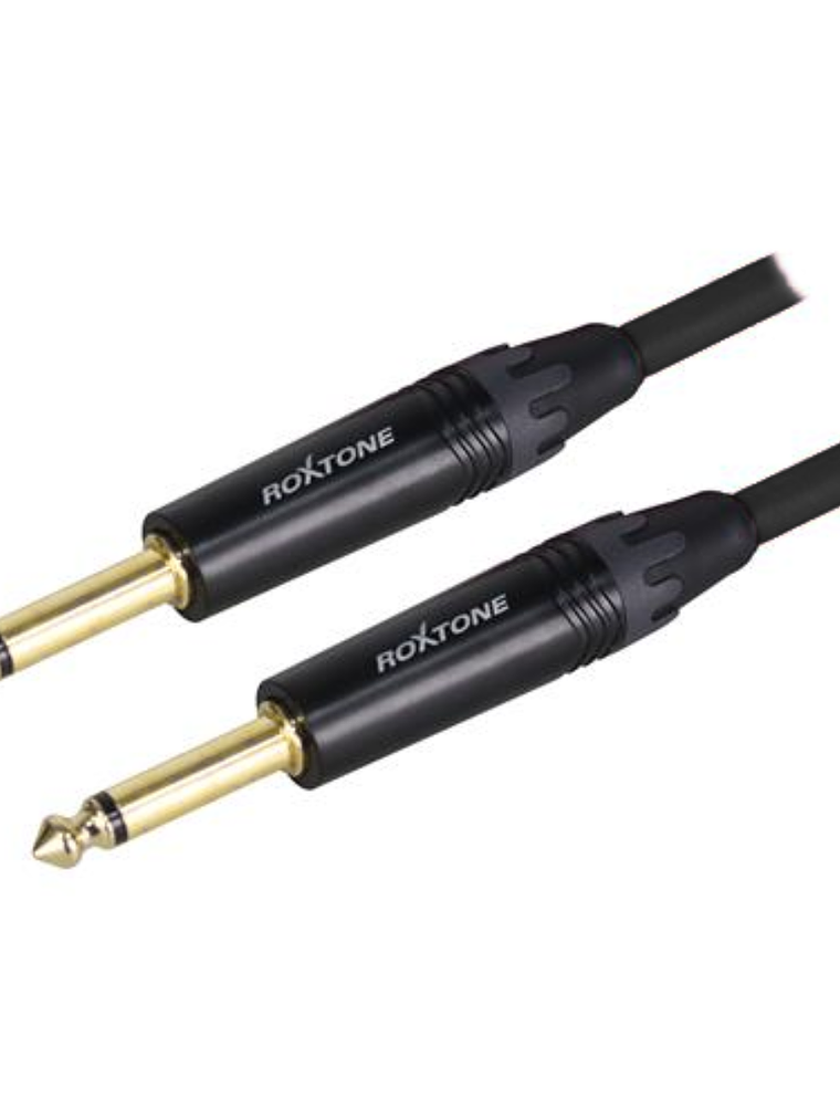 CABLE INSTRUMENTO 6,3mm MONO A MONO 3MT 1