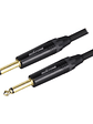 CABLE INSTRUMENTO 6,3mm MONO A MONO 3MT - Miniatura 1