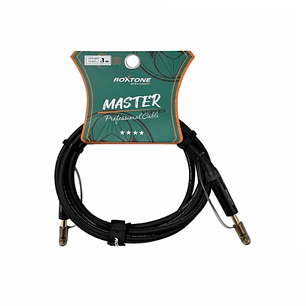 CABLE INSTRUMENTO 6,3mm MONO A MONO 3MT