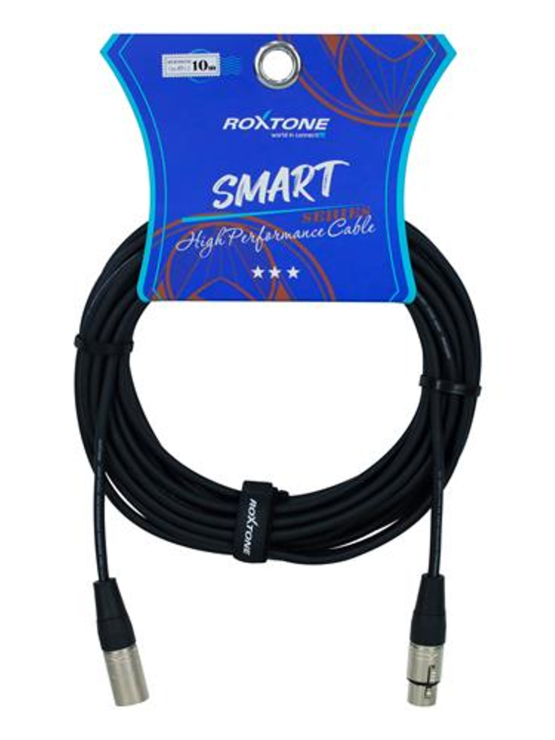 CABLE MICRÓFONO XLR MACHO A HEMBRA 10MT 2