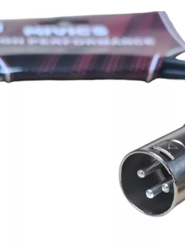 CABLE AUDIO 1 XLR HEMBRA A 2 XLR MACHO 2