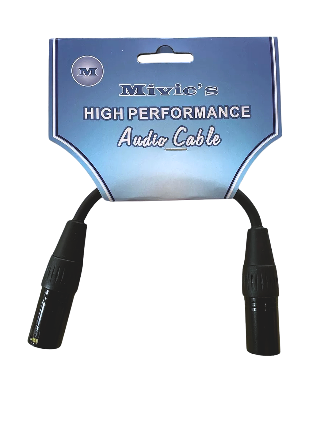 CABLE AUDIO XLR MACHO A XLR MACHO 1