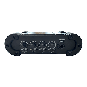 AMPLIFICADOR AUDIFONOS 4VIAS / Mivic’s