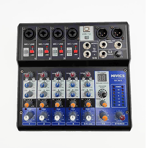 MEZCLADORA 6 CANALES. DSP. / Mivics