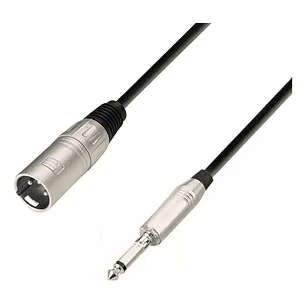 CABLE AUDIO 6,3mm MONO A XLR MACHO 6MT     