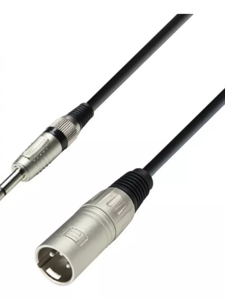 CABLE AUDIO 6,3mm TRS ESTÉREO A XLR MACHO 6MT 1