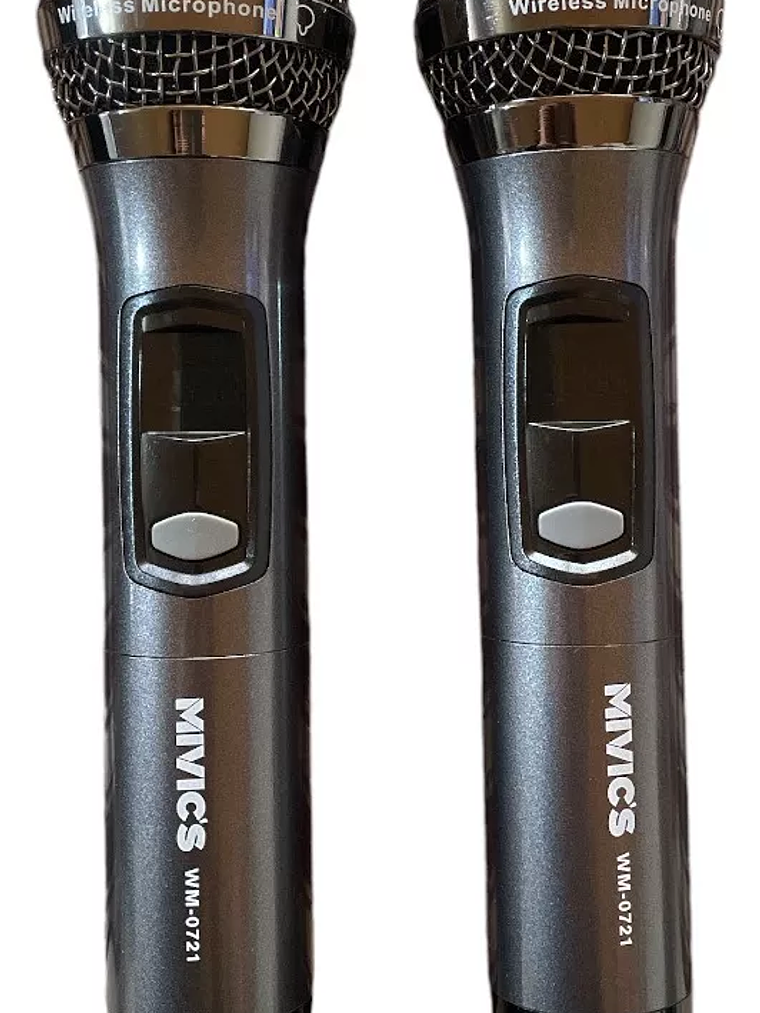 KIT MICRÓFONOS INALÁMBRICOS UHF / MIVICS 3