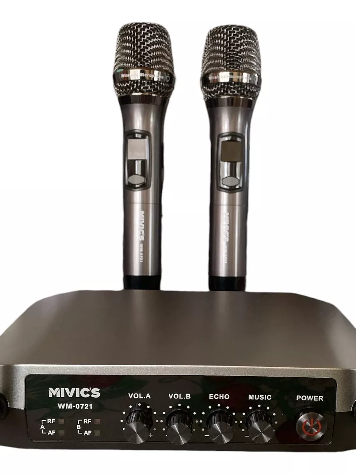 KIT MICRÓFONOS INALÁMBRICOS UHF / MIVICS 1