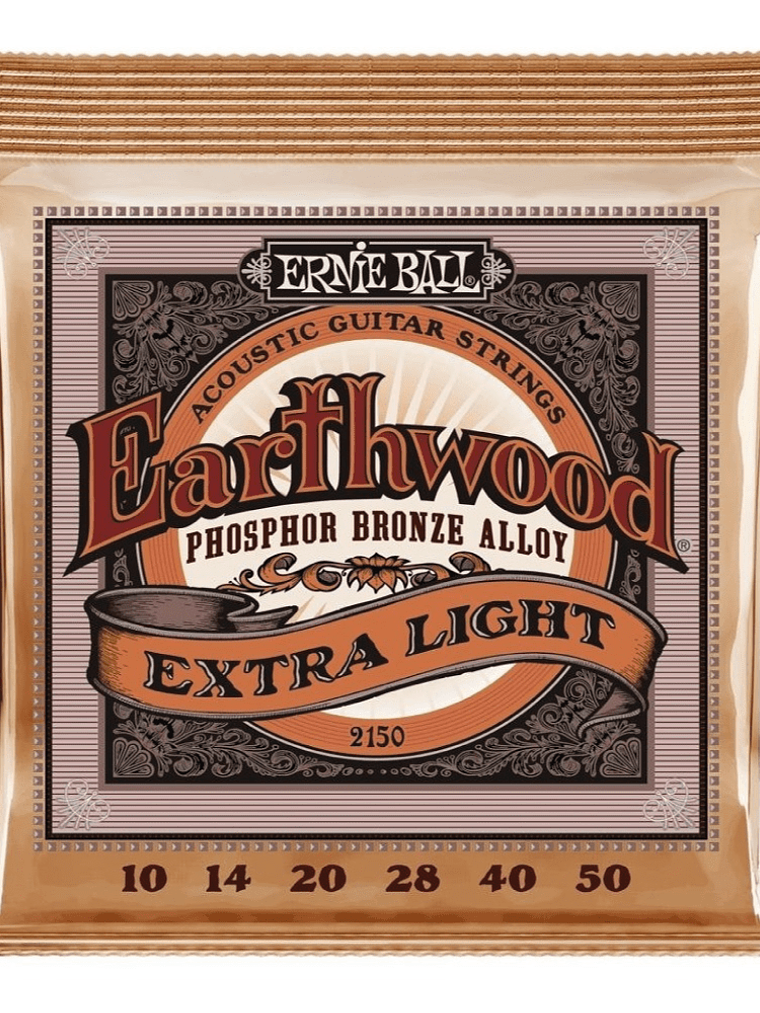 Cuerda Guitarra Acústica Earthwood Extra Light 1