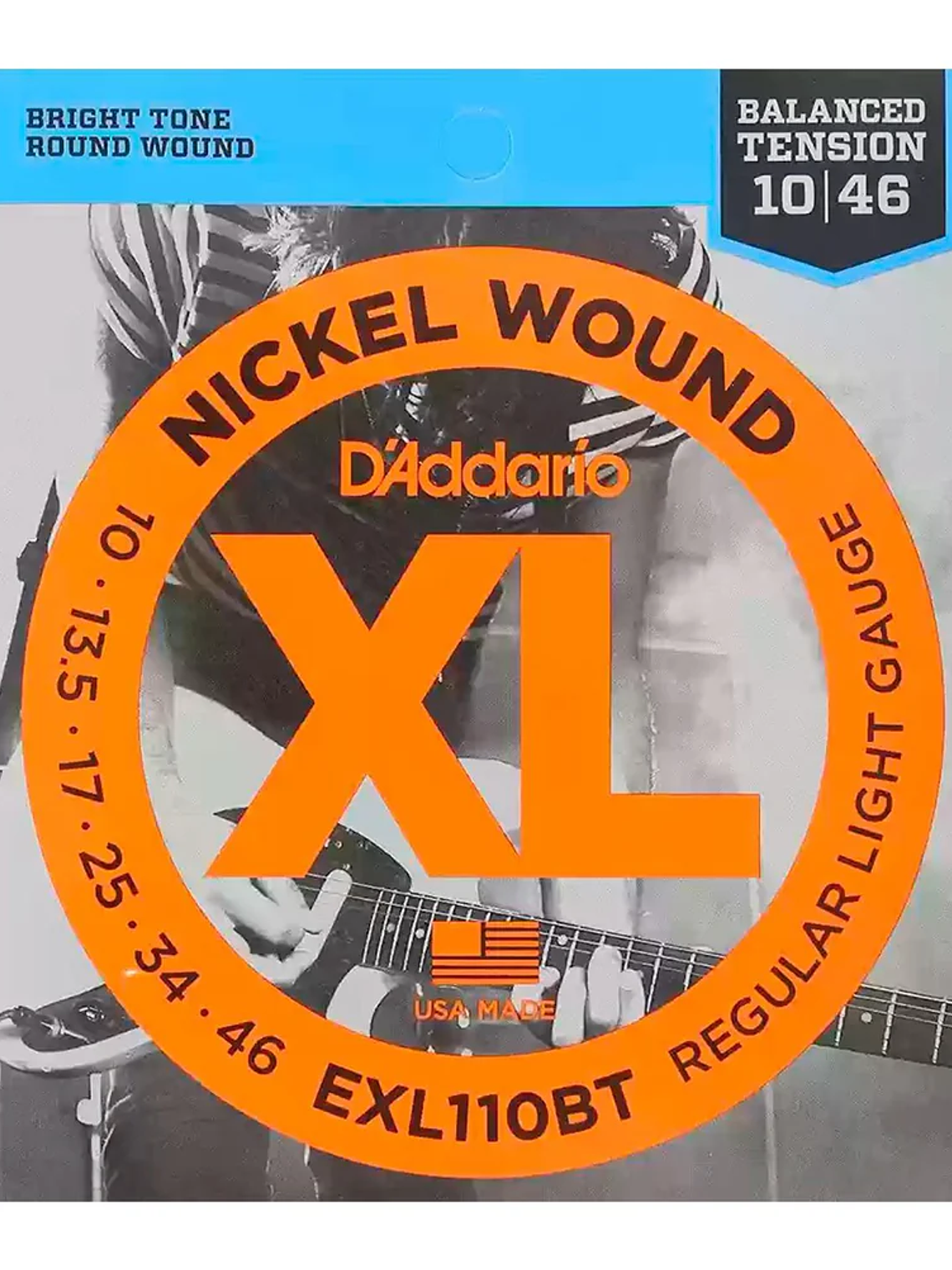 Daddario EXL110 BT Set de Cuerdas de Guitarra Eléctrica 10-46 1