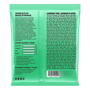 Cuerdas Bajo Eléctrico Hyper Slinky 40-100 Ernie Ball 2841