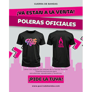 Polera de Guerra de Bandas 2026