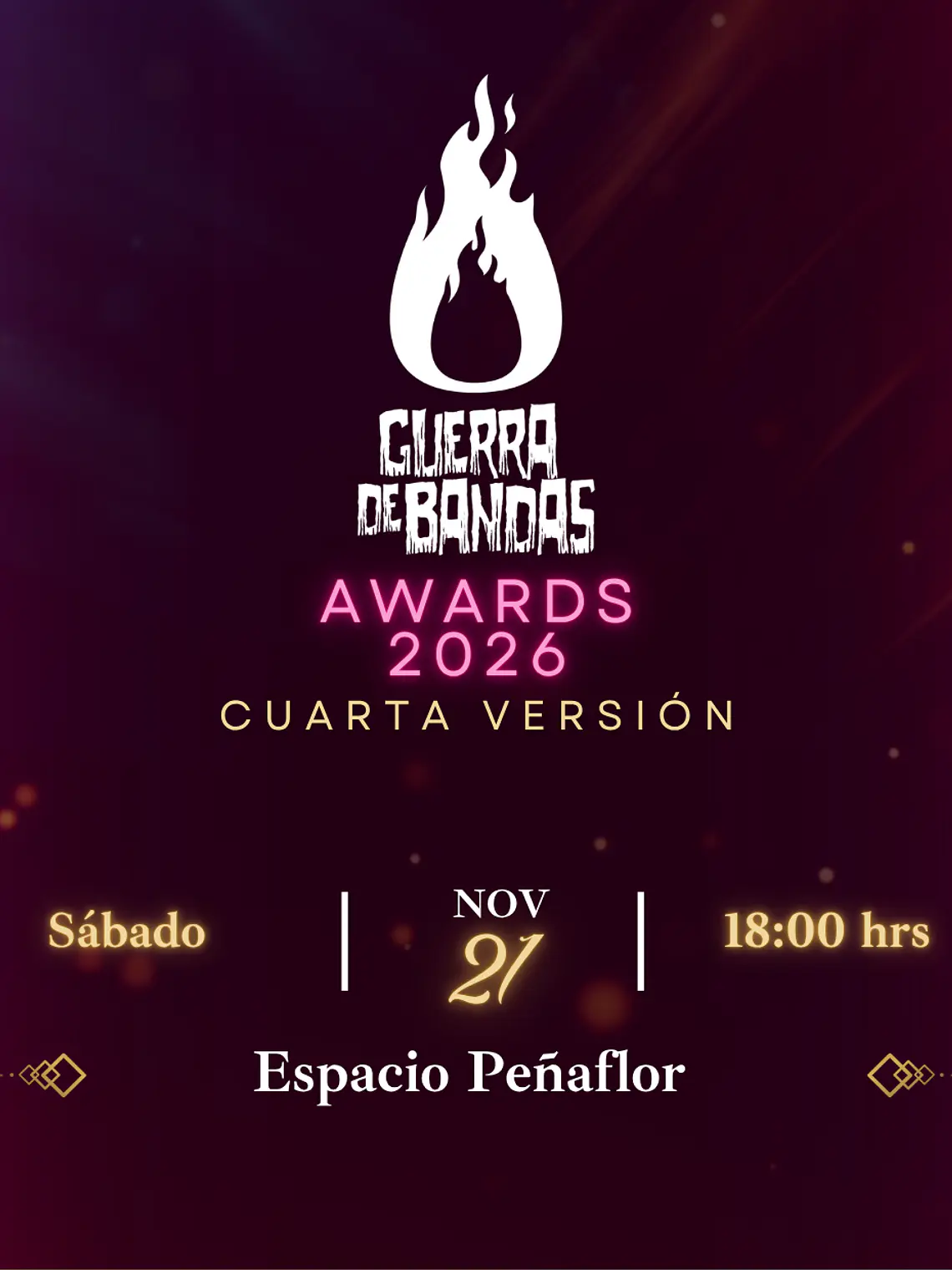 Entradas GdB Awards 2026 1