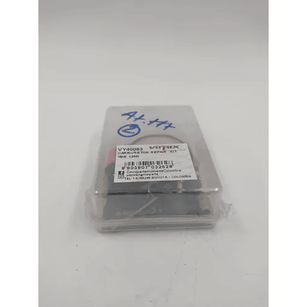 kit carburador ybr125 vitrix