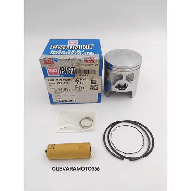 kit piston kmx125 1.25 tkrj + 1