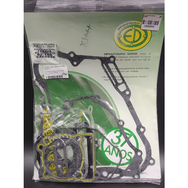 kit completo empaques sz16r darrow +