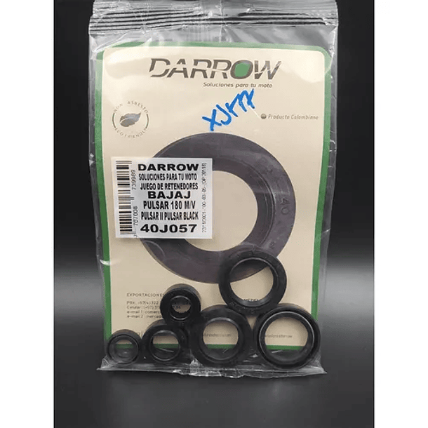 kit retenedores pulsar 180 mv ll darrow