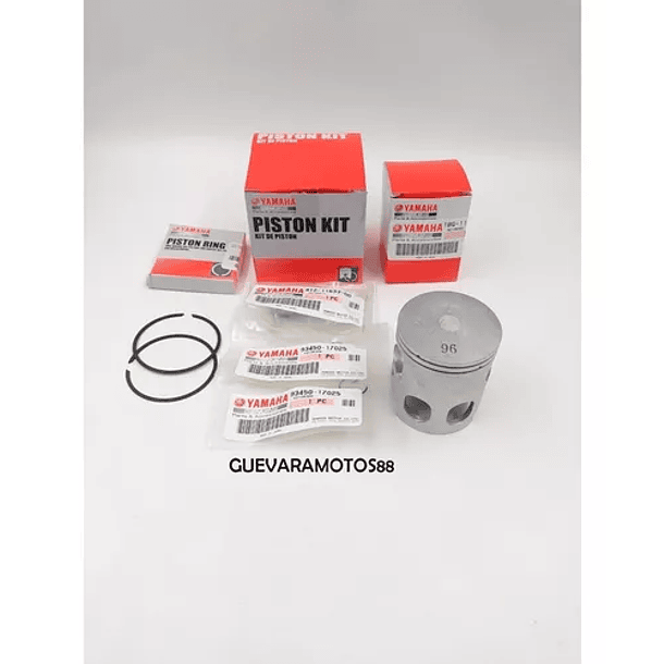 kit piston dt125 0.50 original 1