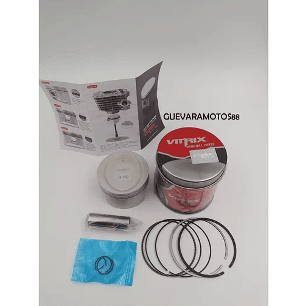 kit piston boxer bm 0.50 vitrix