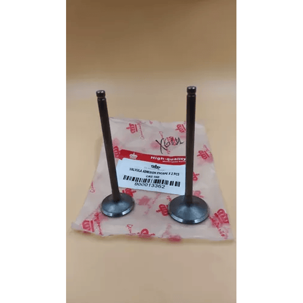 valvulas cbz160 coronita 2