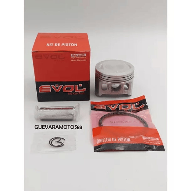 kit piston discover 135 0.25 evol