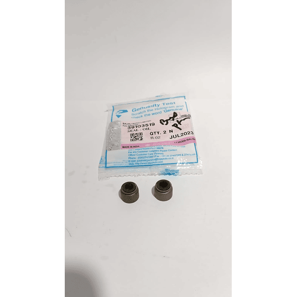 Sellos de valvulas Boxer ct originales