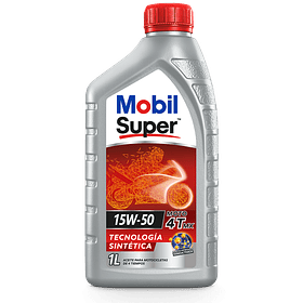 Aceite mobil super 15w-50 4t mx
