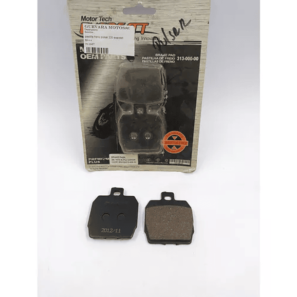 pastilla de freno pulsar 220 everestt +