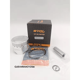 kit piston tvs180 0.25 evol