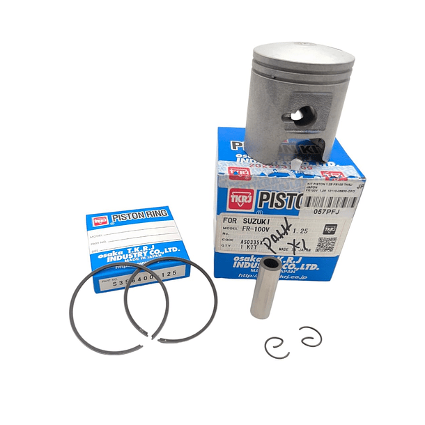 Kit Pistón Fr-100 ((1.25 )) Suzuki // Tkrj // 3