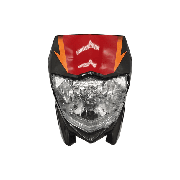 Careta Xtz125-150 Negra Completa Kanuni   1