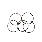 Anillos Gs150r/Gsx150 Std Tkrj 3